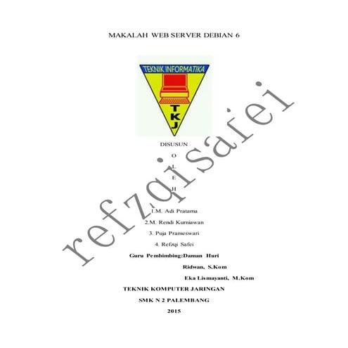 Makalah web server debian 6 - refzqi