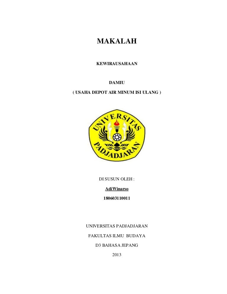 Makalah wirausaha