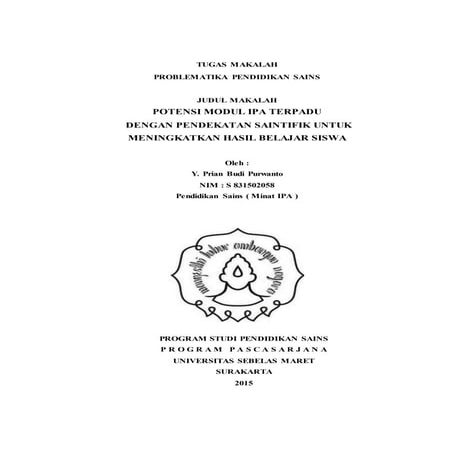 Makalah y prian budi purwanto