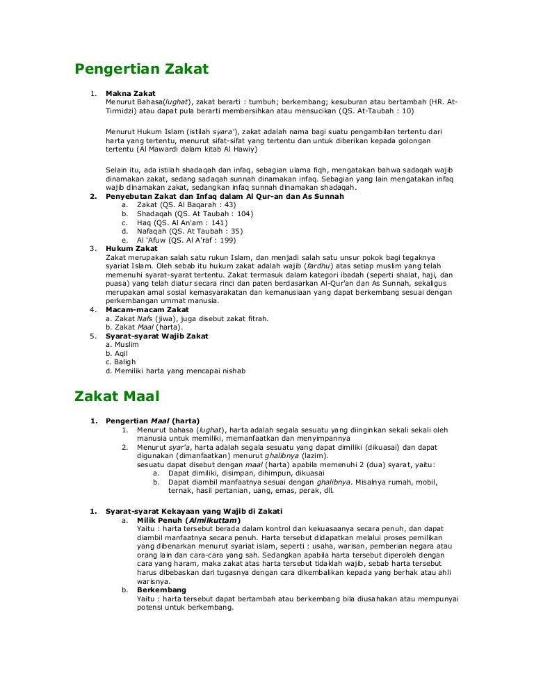 Makalah Zakat