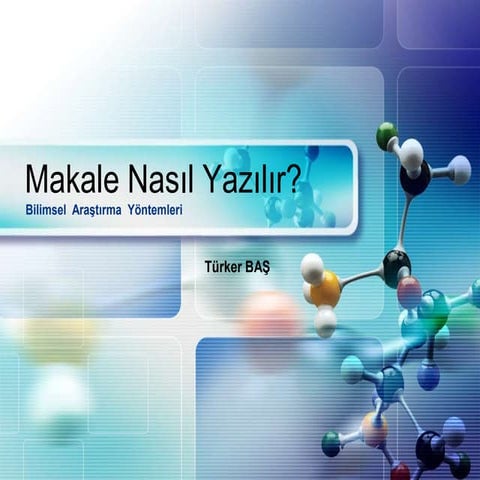Makale Nasıl Yazılır?