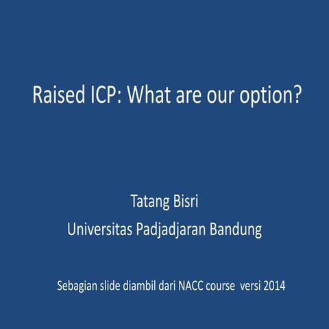 pengelolaan hipertensi intrakranial