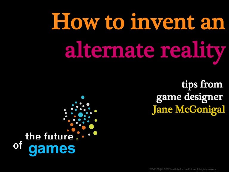 Make An Alternate Reality Game!