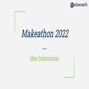 Ideathon template.pptx it is a ideathon template | PPTX