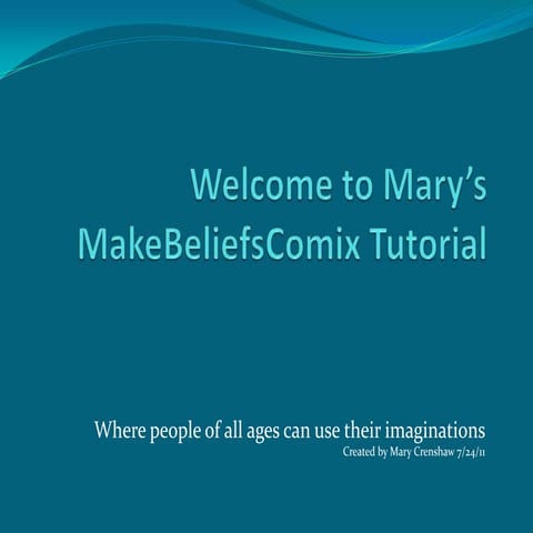 Make beliefs comix tutorial