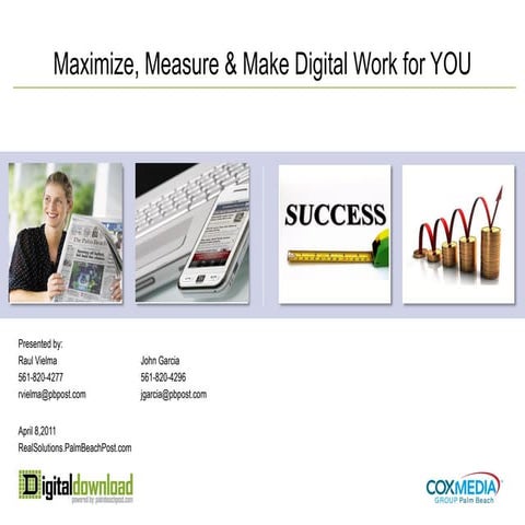 Make digital work for you