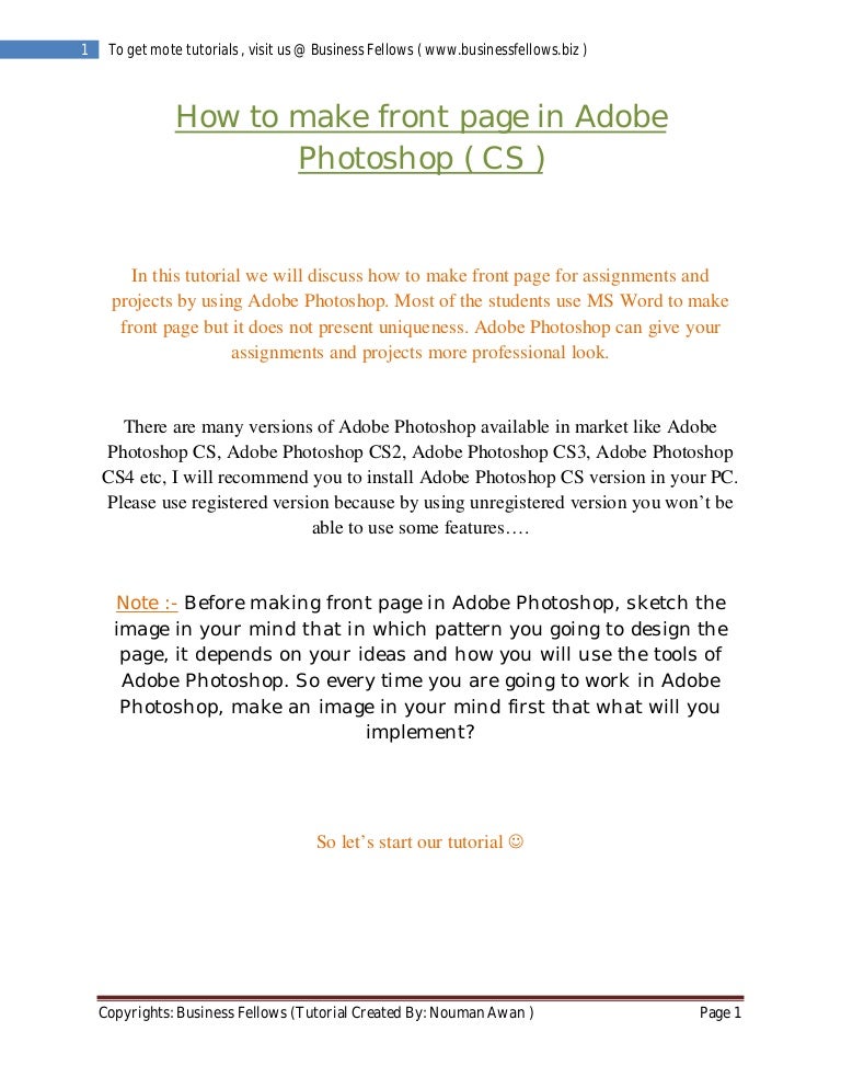 how to make a cover page for an essay