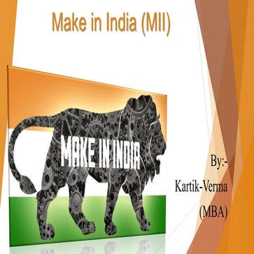 Make in india