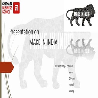 Make in india