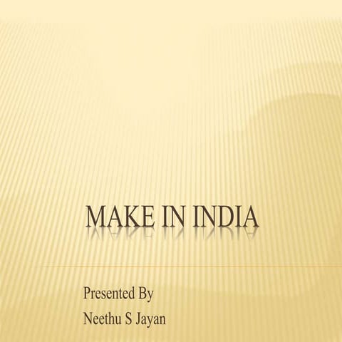 Make in India