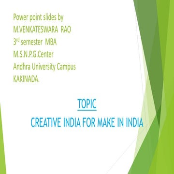 Make in India 