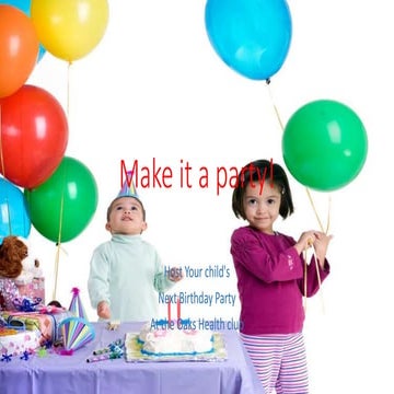 Make it a party! | PPTX