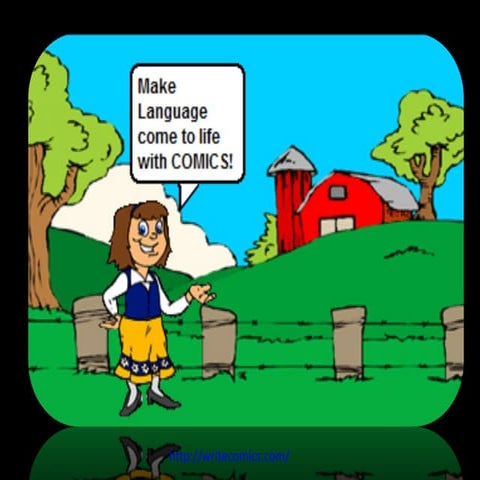 Make lge come to life with comics