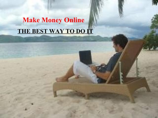 Make Money Working Online