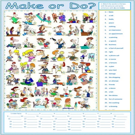 Make do handout | DOCX