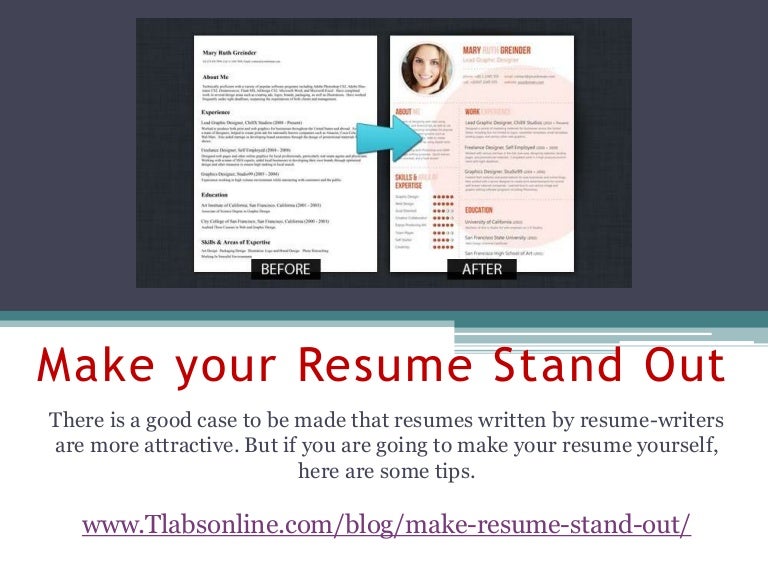 make your resume