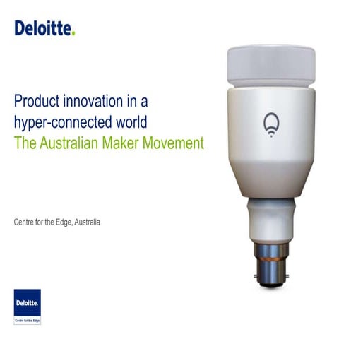 Product development in a hyper-connected world