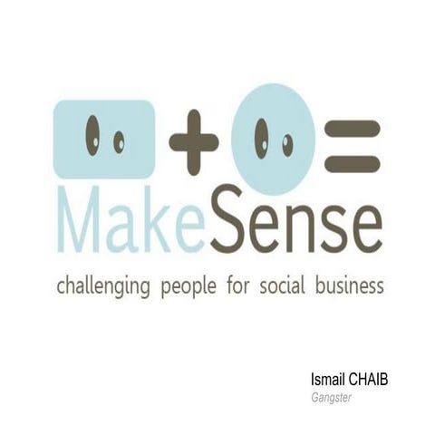 Make sense pecha kucha