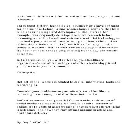 Make sure it is in APA 7 format and at least 3-4 paragraphs and refe.docx