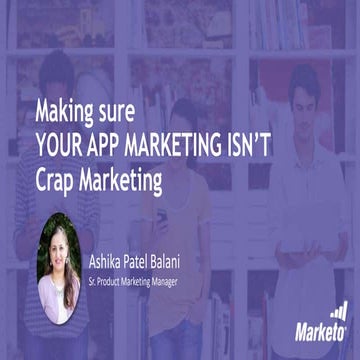 Make Sure Your App Marketing Isn't Crap Marketing