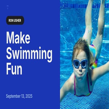 Make Swimming Fun - Seminar from Ron Usher