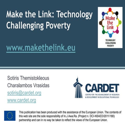 Make the Link: Technology Challenging Poverty