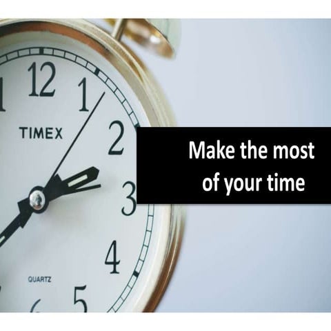 12 Effective Ways to Manage Your Time