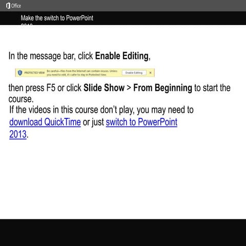 Powerpoint presentation | PPTX