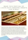 Make this Festival of Lights with amazing Sweets this Diwali - SendGifts Ahmedabad