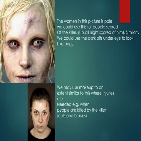 Makeup in horror