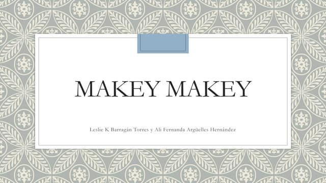 Makey makey x les