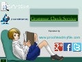 Dissertation grammar checking