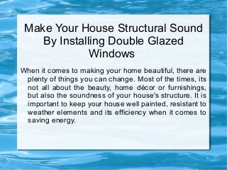 makeyourhousestructuralsoundbyinstalling