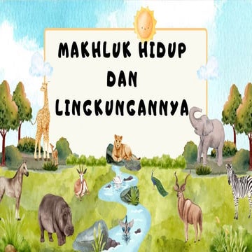 power point ipas makhluk hidup dan lingkungannya | PPT