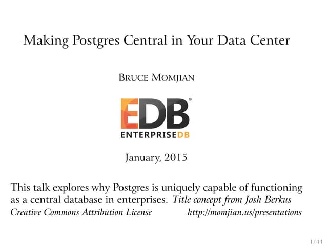 Making.postgres.central.2015