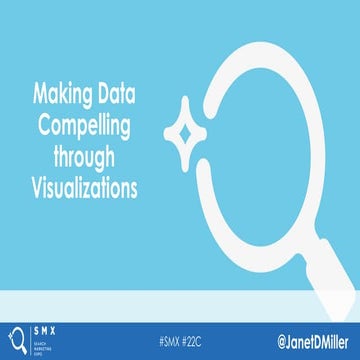 Making Data Compelling Through Visualizations - SMX West 2016