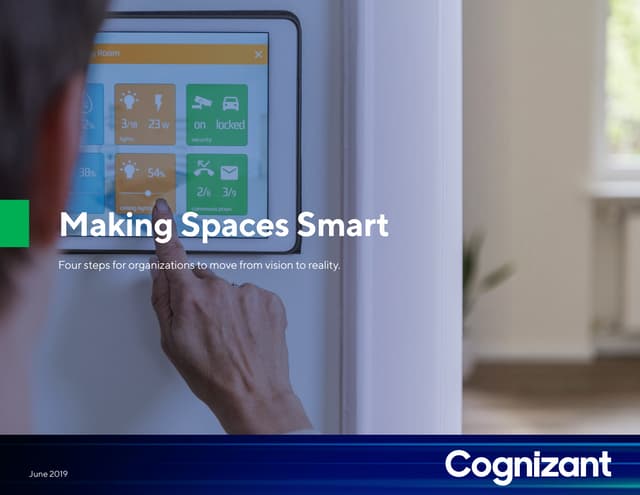 Making Spaces Smart: Four Steps to Move from Vision to Reality