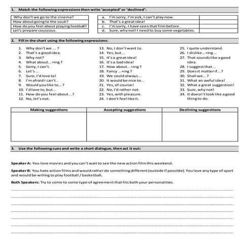 making-suggestions-responding-to-them-activities-promoting-classroom ...