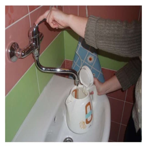 Making a cup of tea - work skill