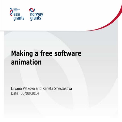 Making a free software animation