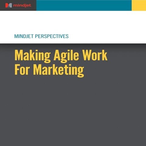 Making agile work for marketing