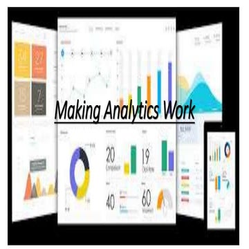 Making analytics work