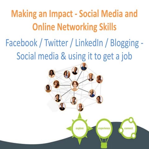 Making an Impact - Social Media and Online Networking