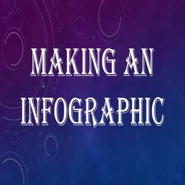 MAKING AN INFOGRAPHIC - presentación.pptx