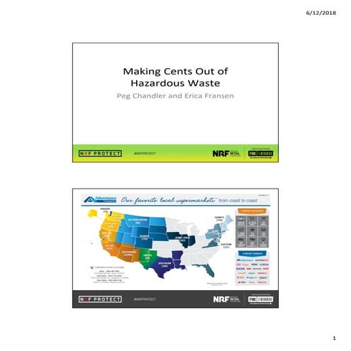 Making cents of hazardous waste 