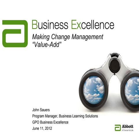 Change Management Value Proposition | PDF
