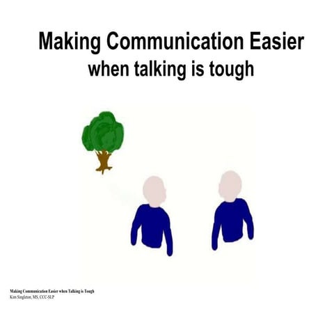 Making Communication Easier When Talking is Tough - AAC101