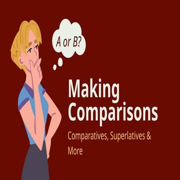English learning class for junior high school. Degree of comparison | PPTX