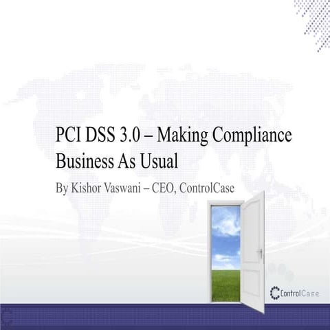 Making Compliance Business as Usual