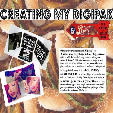 CREATING MY DIGIPAKS